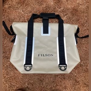 Filson dry bag with roll top